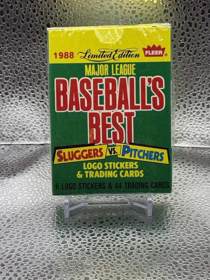 Fleer Baseball's Best Sluggers vs. Pitchers 1988 - Juego sellado de fábrica Foto 2 de 4