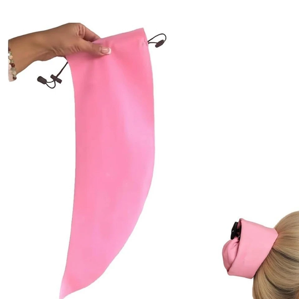 Wasserdichte Haarmütze, Kronenwaschduschkappe Pferdeschwanz für langes Haar - Bild 3 von 4