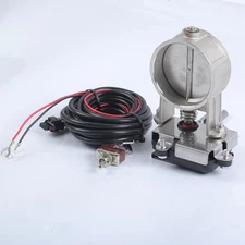 2.75" Electric Exhaust Control Valve Low Pressure for Exhaust Cutback Downpipe