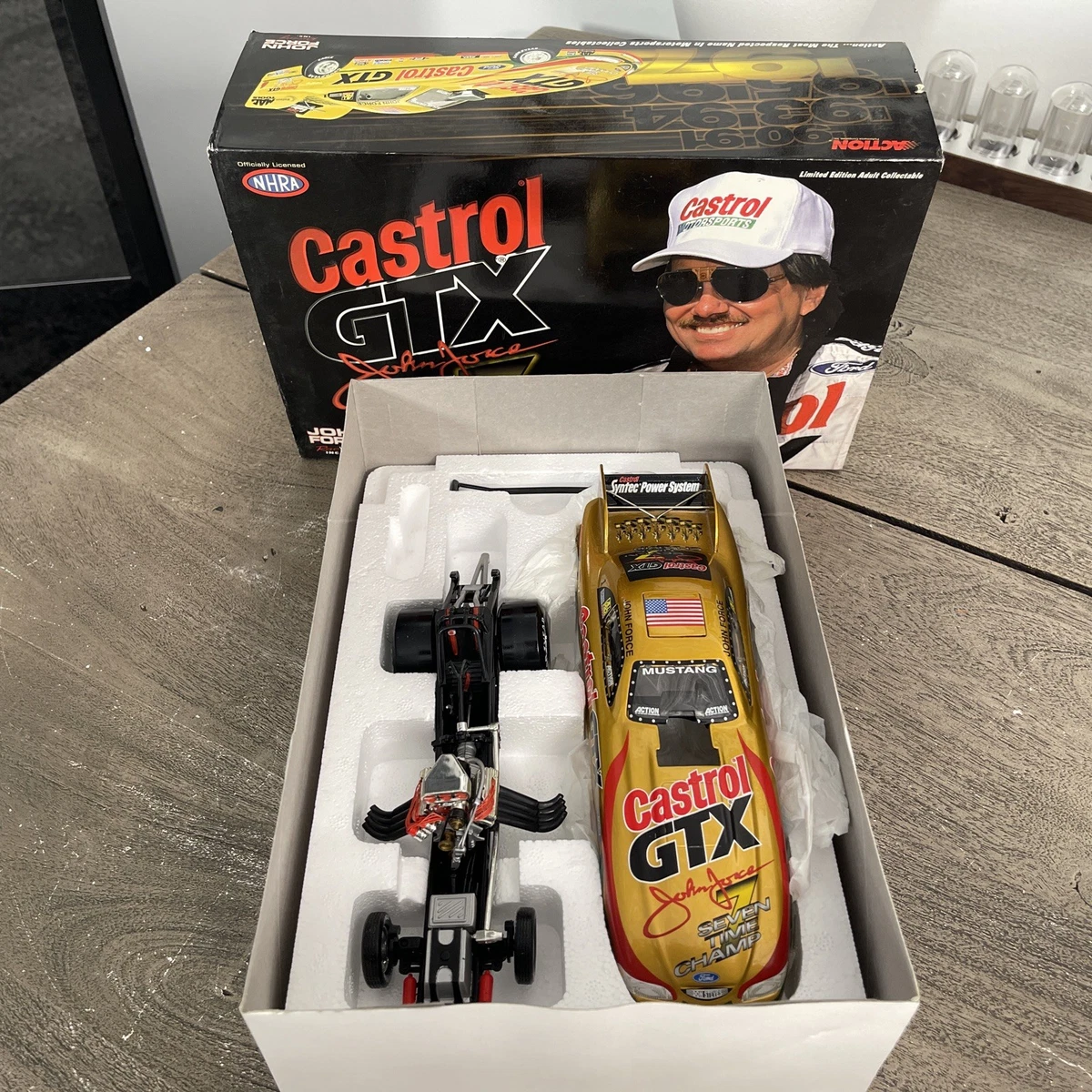 ゴールドターボジャッジメントジョーカー未開封 A4 John Force Gold 1:24 Diecast Racing Cars for sale | eBay