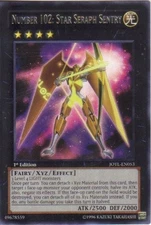 Yugioh! LP Number 102: Star Seraph Sentry - JOTL-EN053 - Rare - 1st Edition Ligh