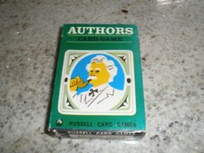 RUSSEL CARD GAMES AUTHORS CARD GAME COMPLETE