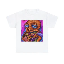 Scary Dark Fantasy Horror T Shirt Halloween Death Metal Disturbed Streetwear Emo