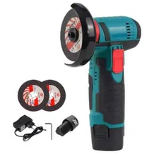 12V Angle Grinder Brush Cutter Cordless Small Polishing Machine Cutting Portable