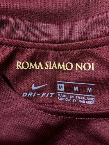 AS Roma 2017 TOTTI 10 X Home Shirt Tribute Jersey Una Vita Serie A Final Match M - Picture 3 of 16