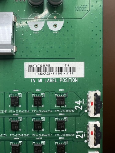 Controlador LED para Vizio P659-G1 N.º de parte: 715ga201-p01-000-005G (LNTVIY122XAD2)** - Imagen 3 de 5