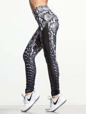 Michi Stardust Leggings Pants in Python Sz Small