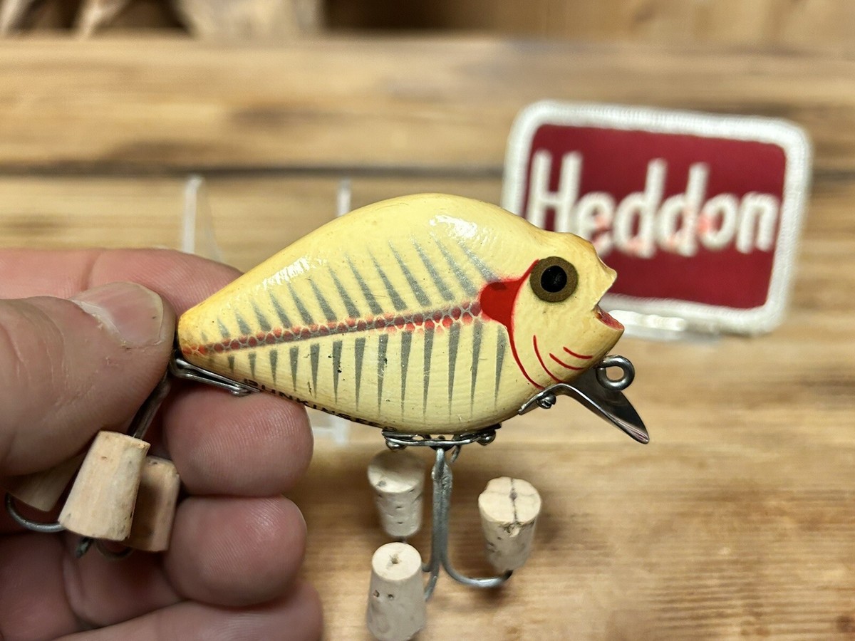 Vintage Heddon Punkinseed 740 2XS Red & White Shore 1940's Vintage Heddon Punkinseed 740 2XS Red & White Shore 1940's