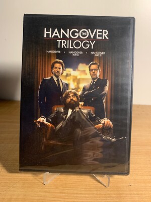 The Hangover Trilogy (DVD) widescreen     .BRAND NEW & SEALED!