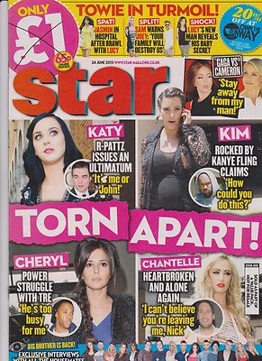 STAR (24/6/13) Kim Kardashian, Katy Perry, Michelle Heaton, Ellie Goulding, BB