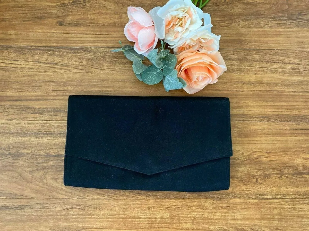 Large navy best sale clutch bag