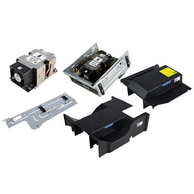 Dell Precision 7820 Tower Riser Board Set inkl. 2x CPU Kühler, 2x Luftleitblech