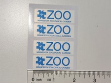 Tiny Tonka Minnesota Zoological Garden Stickers For Tiny Tonka Van.