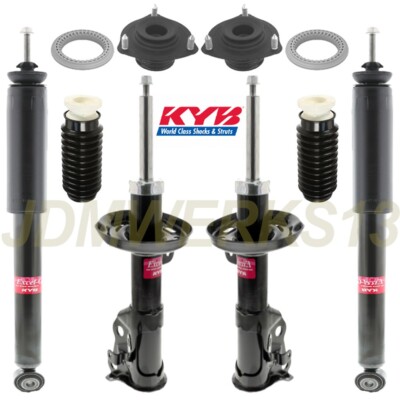 KYB 4 STRUTS SHOCKS Strut Mounts & Boots KIT for TOYOTA RAV4 01 02 03 04 05