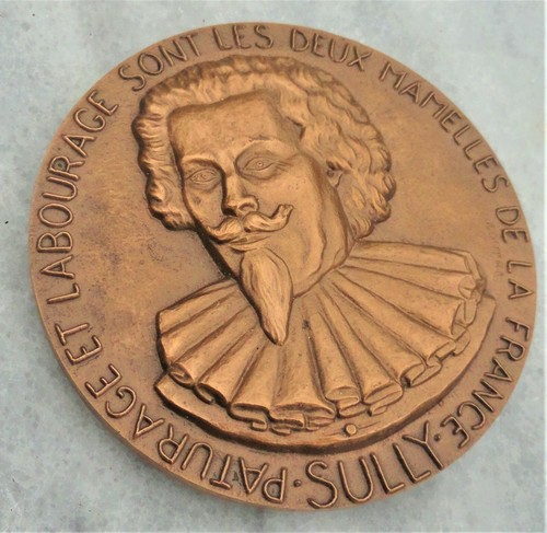 FRANCIA Medalla ALIMENTOS SANDERAS Ø 68,00mm -158,40 gr - Imagen 8 de 12
