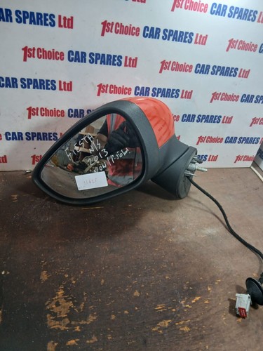 Ford Fiesta mk7 2013 passenger left ELECTRIC manual fold wing door mirror
