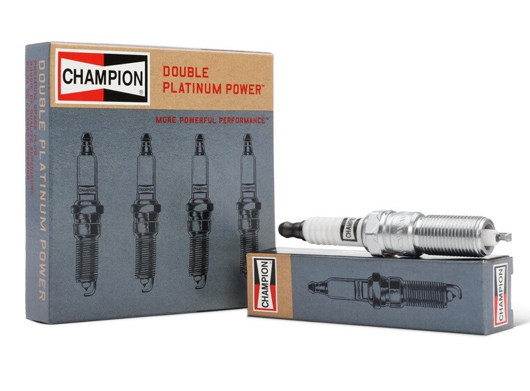 CHAMPION DOUBLE PLATINUM POWER Platinum Spark Plugs 7975 Set of 6