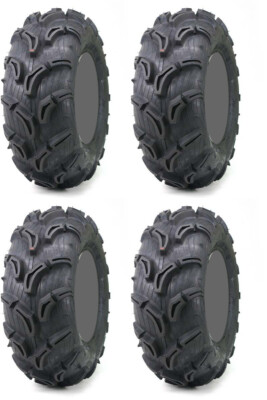 Maxxis Zilla ATV Tire Set 2 26x9-12 and 2 26x11-12