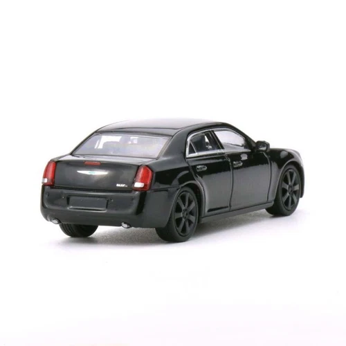 596 Model 1/64 Chrysler 300C Black/White Diecast Alloy Car Model Collection Gift - Picture 3 of 8