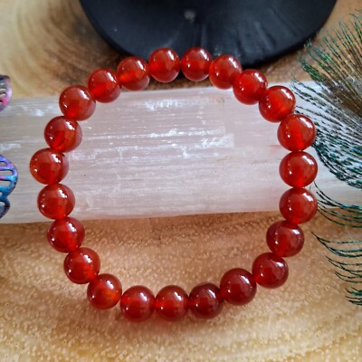 Karneol Armband Kristall Heilung für Männer oder Frauen Sakralchakra
