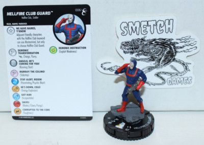 XRF 006 Hellfire Club Guard Figure - Marvel Heroclix X-Men Rise & Fall 2021