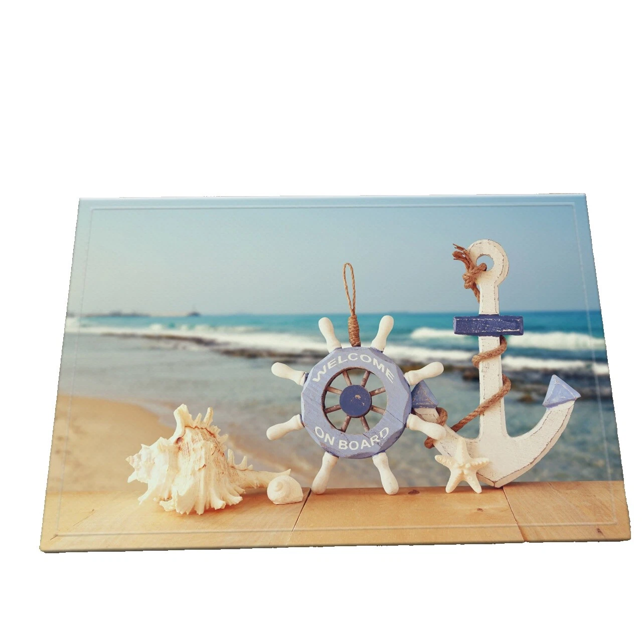 Puerta abstracto Náutico tapetes y alfombras de piso