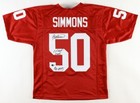 Ron Simmons Signed Florida State Seminoles Jersey (Beckett) WWE & WCW Champion — photo 1