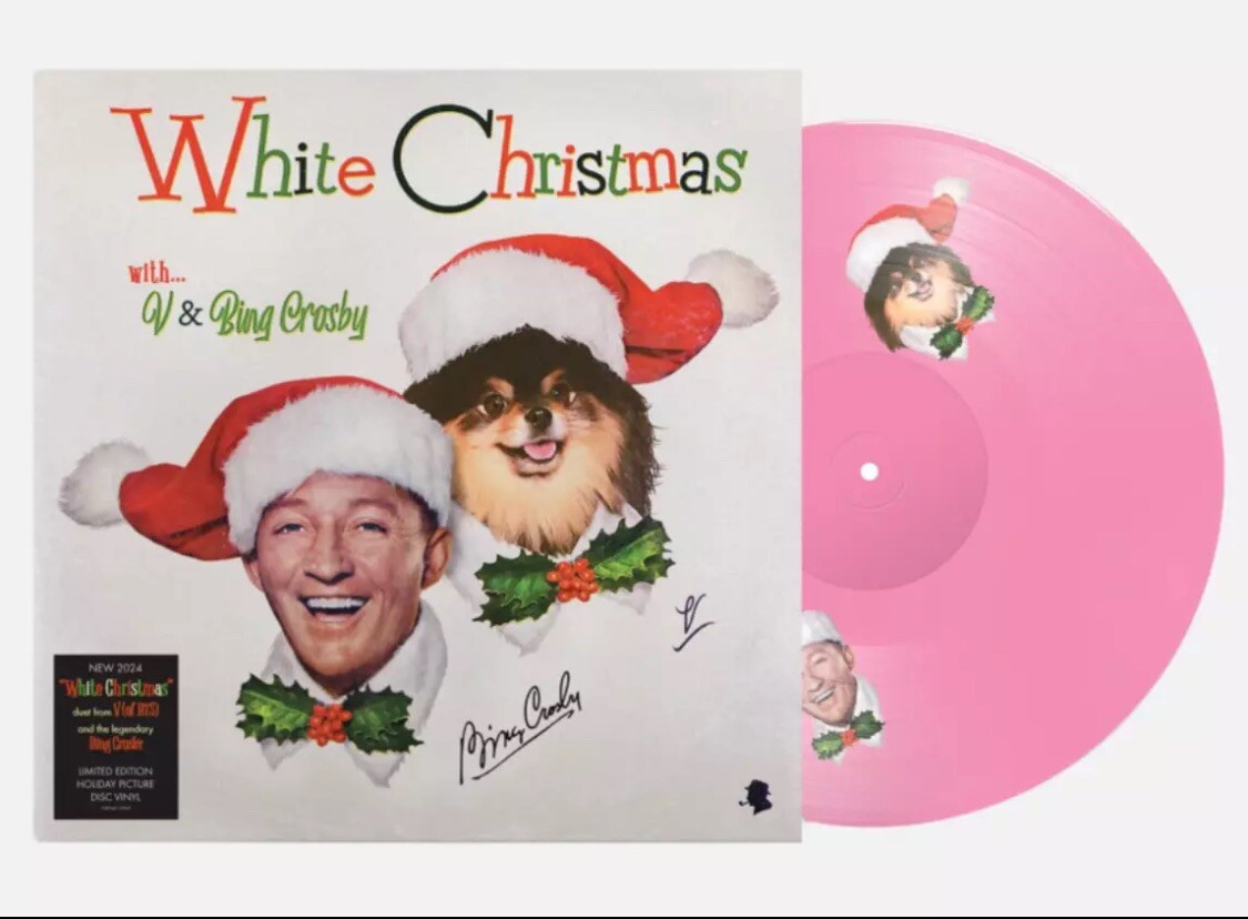 BTS V テテ　White Christmas 限定盤LP レコード　ヨンタン BTS V テテWhite Christmas 限定盤LP レコードヨンタン