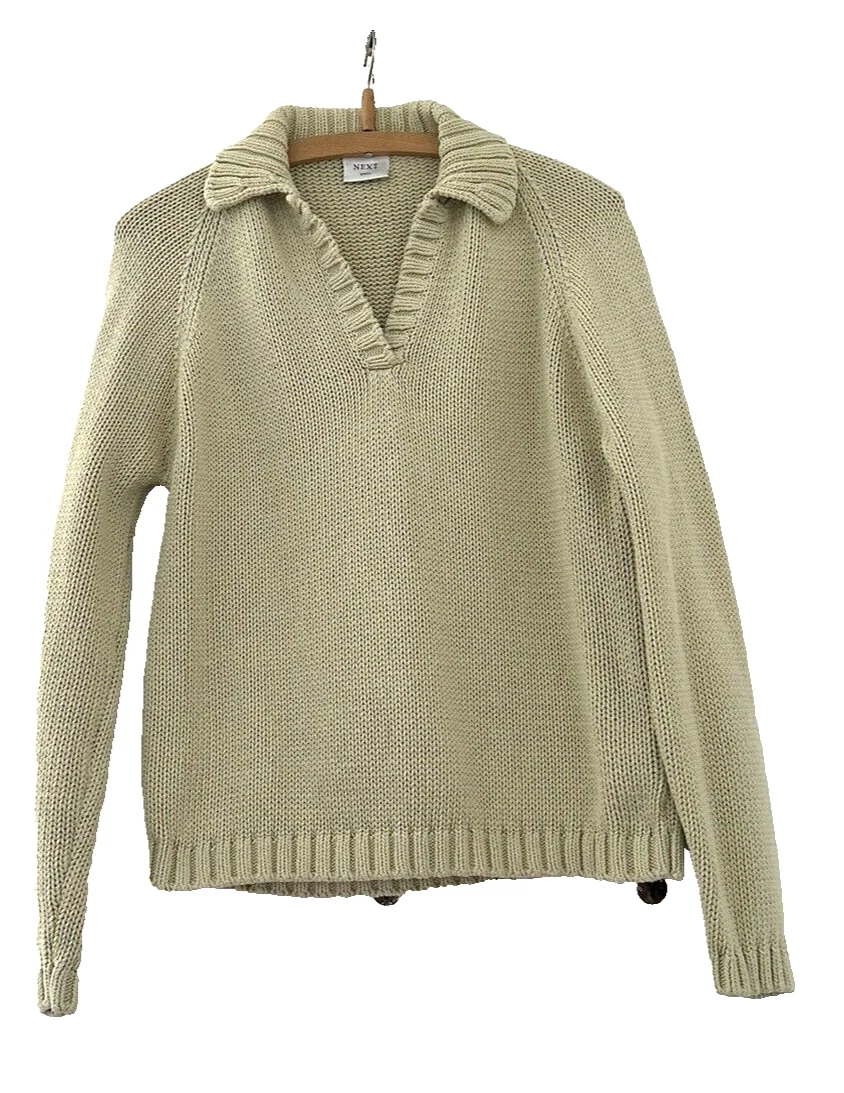 Pale green shop jumper