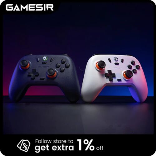 HOT Chinese brand Gamesir Wireless Switch Controller Bluetooth Gamepad with Hall - Picture 2 of 22