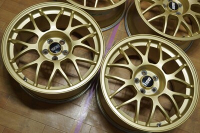 Subaru Impreza 22B Rare BBS RG334 5X100 Alloy Wheels Rims 17