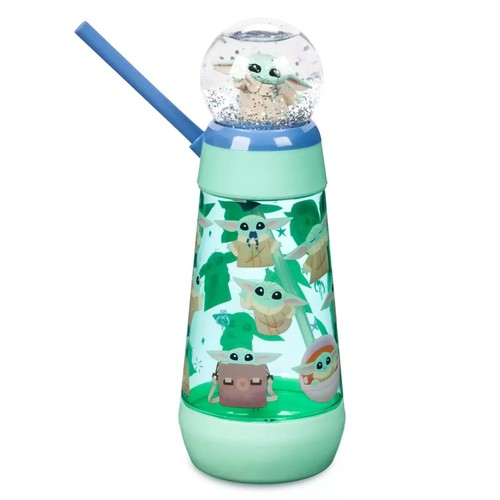 Disney Parks Grogu Snowglobe Tumbler Star Wars Mandalorian New With Tag