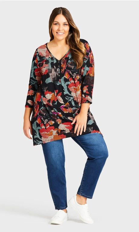 Suzanne top grae jeggings