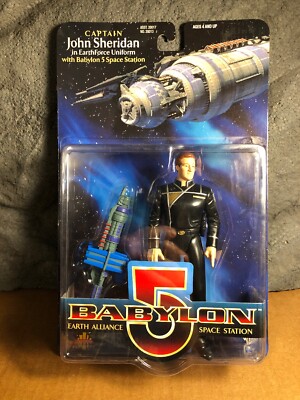 BABYLON 5 | Captain John Sheridan | Carded | 6'' Exclusive Premiere Figure | 1997