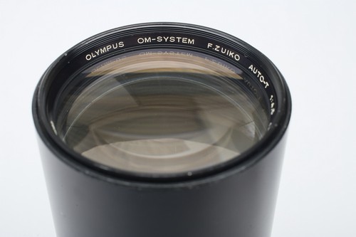Olympus Auto-T 300mm f4.5 Zuiko 300/4.5 OM manual Prime Telephoto Lens+LATE+NICE - Picture 12 of 21