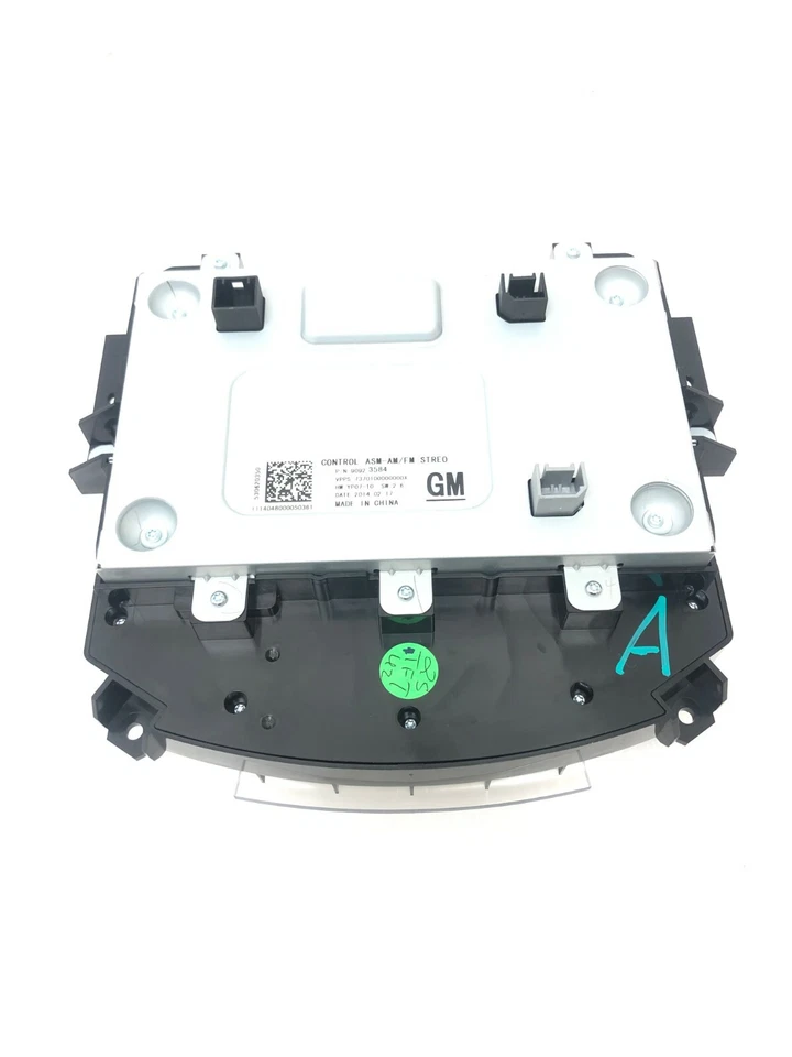 Rádio estéreo Buick Lacrosse AM/FM 2014-2015 8" módulo colorido tela sensível ao toque preto - Imagem 4 de 4