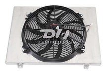 370 Aluminum Shroudelectric 16fan For 1967-69 Chevy Camarofirebird Big Block