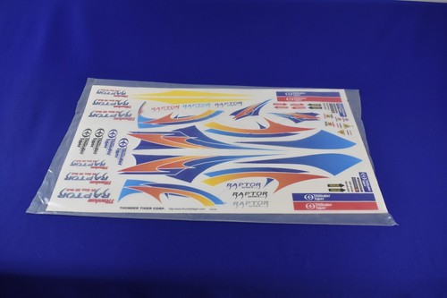 Thunder Tiger #JV0162 Thunder Tiger Decal Set *NOS* #4824 - Picture 8 of 8