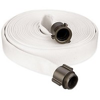 Key Fire Single Jacket Fire Hose, White, 2 Id, 100 Feet, 650 Psi Burst Pressure Key Fire Single Jacket Fire Hose, White, 2 Id, 100 Feet, 650 Psi Burst Pressure