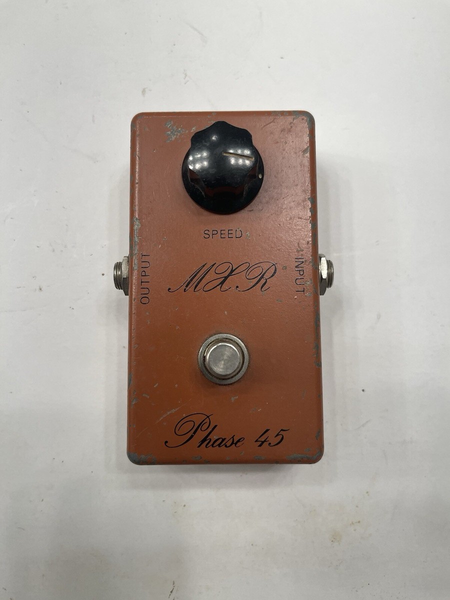 MXR MX-105 Phase 45 Phaser Shifter Script Logo Vintage