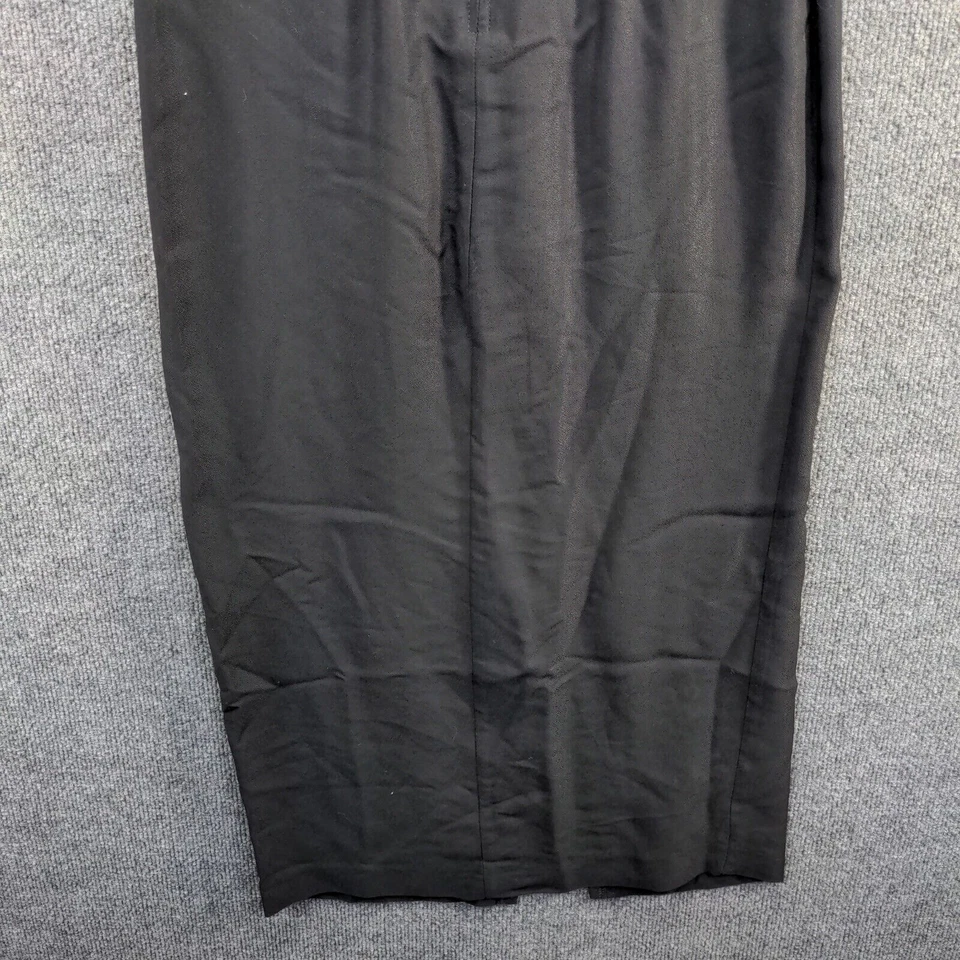 Vestido para mujer Fredericks of Hollywood negro talla 5/6 acetato rayón vintage EE. UU. Foto 4 de 4