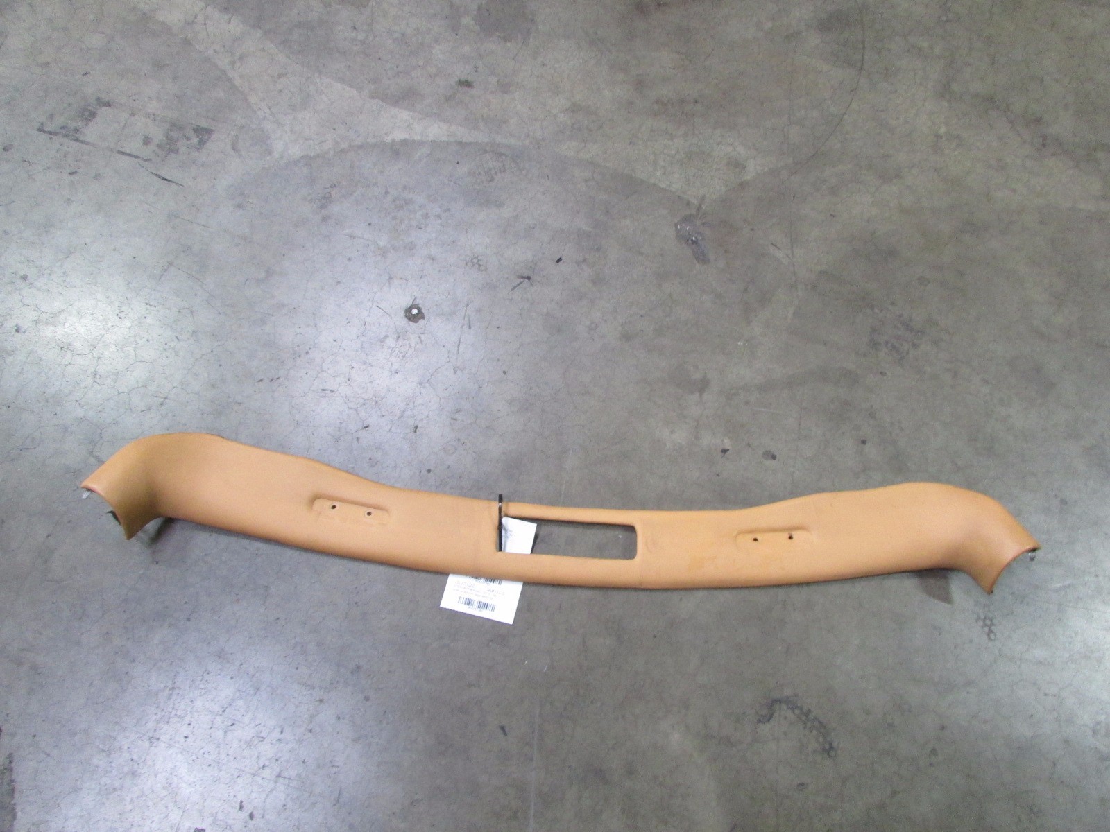 Ferrari 360, Upper Windscreen Windshield Cover Beige Leather, P/N 66301700