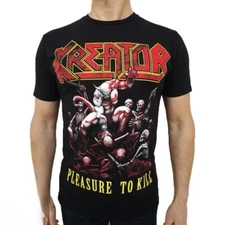 Kreator - Pleasure to Kill  Black T-Shirt slayer sodom