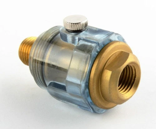 InLine 1/4" Air Compressor Tool Mini Oiler Lubricator In line Oil Lubrication