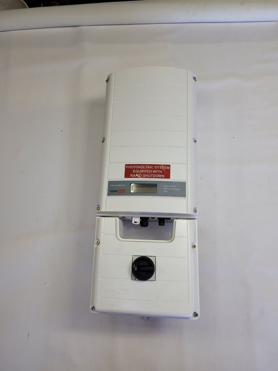 SOLAREDGE SE9K-US228NNU4 SE9KUS SOLAR EDGE INVERTER | eBay SOLAREDGE SE9K-US228NNU4 SE9KUS SOLAR EDGE INVERTER | eBay