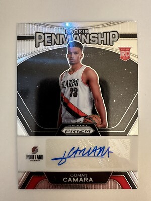 2023-24 Panini Prizm NBA Rookie Penmanship TOUMANI CAMARA Rookie