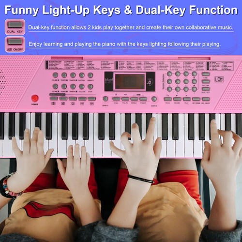 Electric Music Piano Kids Digital Keyboard Piano Musical Instrument Piano Gift - Picture 63 of 79