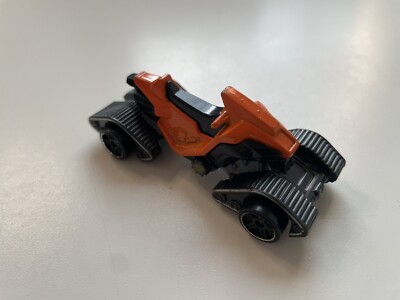 2014 Hot Wheels Jet Ski on Wheels Orange and Black Die Cast 1:64 Scale, CFG95