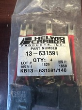 Helwig Carbon 13-631591, Lot of 4 Carbon Brushes, New Shipped by Priority Mail