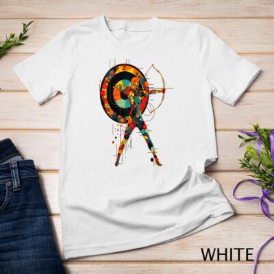 Artistic Archer Men and Women Archery love T-Shirt Unisex T-shirt
